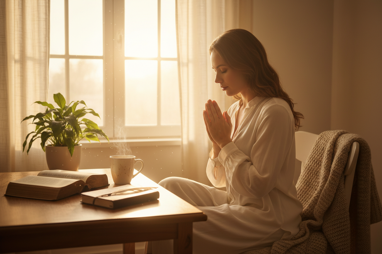 Comment Établir une Routine de Prière du Matin : 7 Étapes pour Commencer Chaque Jour avec Dieu