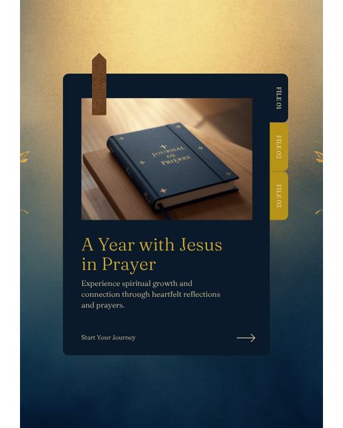 Journal de Prière - Une Année avec Jésus