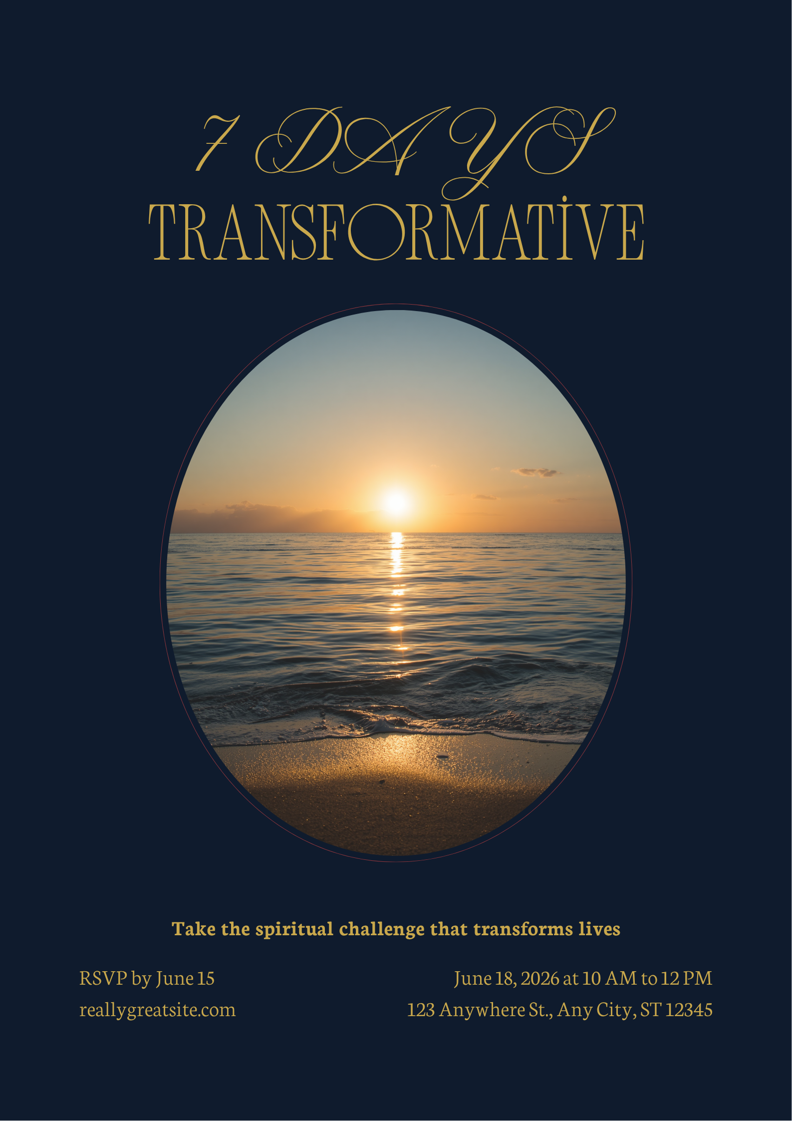 7 Days of Prayer — Transformative Spiritual Challenge
